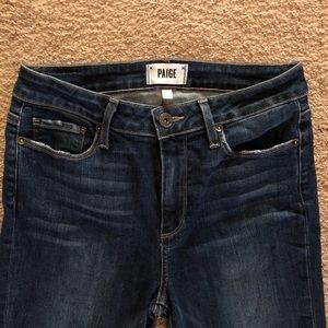 Paige High Rise Manhattan Jeans size 28